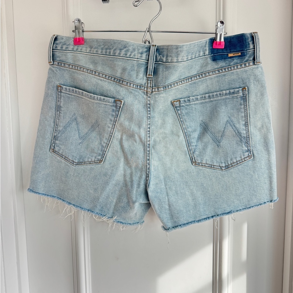 MOTHER DENIM THE FLY CUT PROPER SHORT - Picture 4 of 8